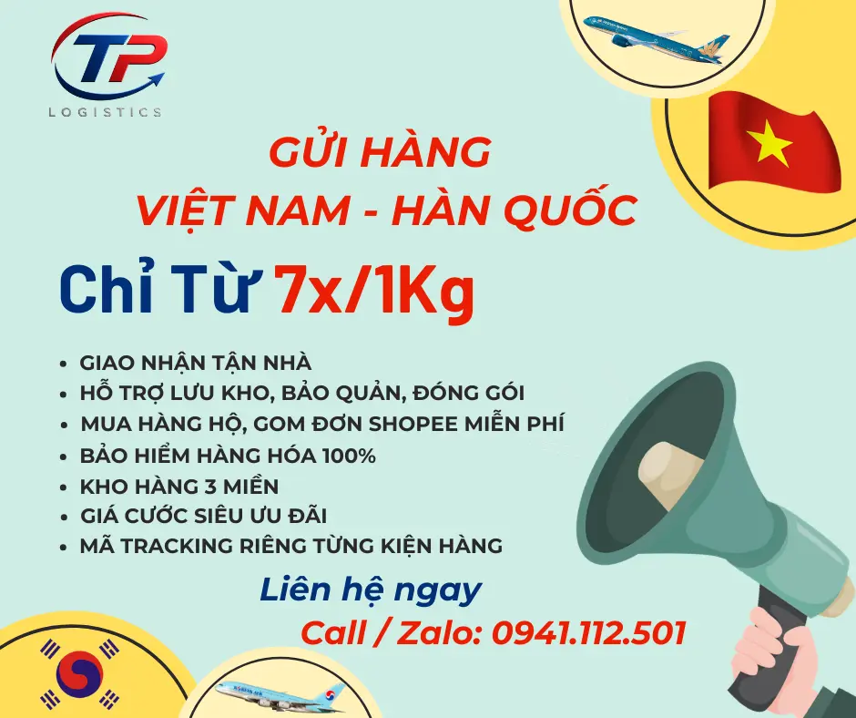 Gửi đồ thời trang, quần áo, túi xách hàng hiệu từ Việt Nam sang Hàn Quốc