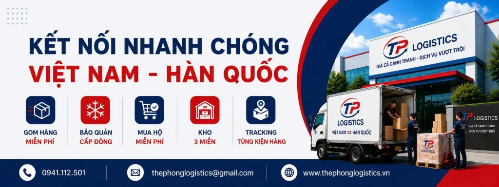 Gửi hàng hai chiều Việt Nam Hàn Quốc nhanh uy tín giá rẻ